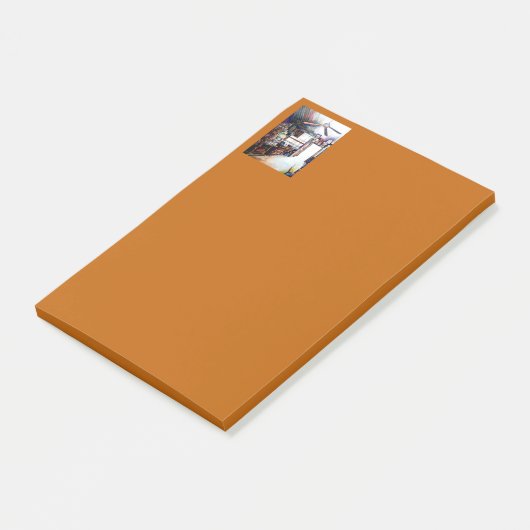 Liebe ist keine Mauer, sondern eine Brücke Post-it Klebezettel (angewinkelt)