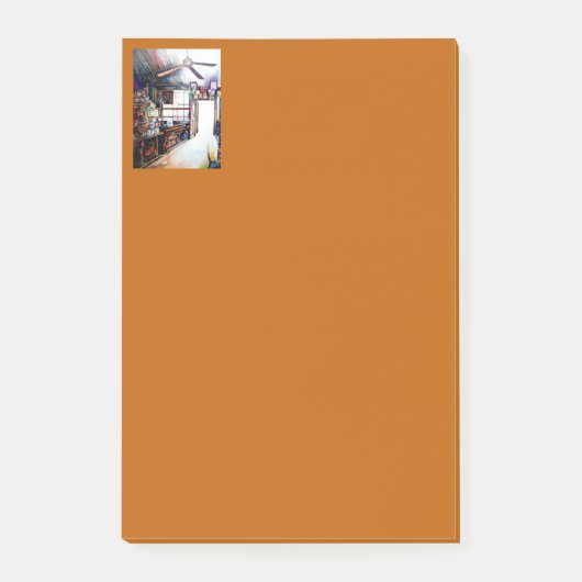 Liebe ist keine Mauer, sondern eine Brücke Post-it Klebezettel (Vorderseite)