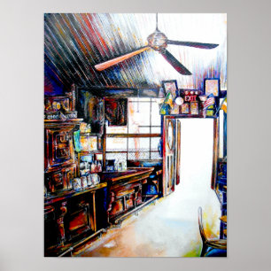 Liebe ist keine Mauer, sondern eine Brücke Poster