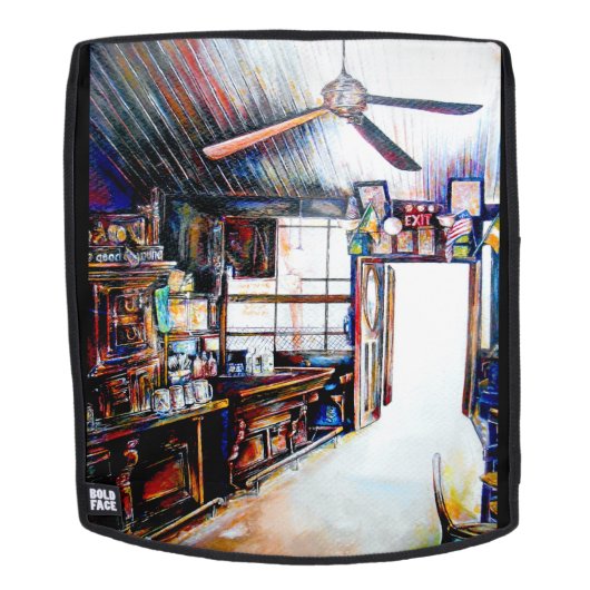 Liebe ist keine Mauer, sondern eine Brücke Rucksack (Abnehmbare Front)