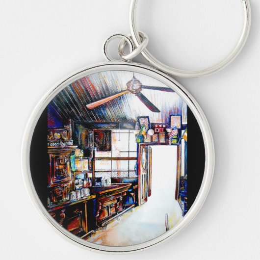 Liebe ist keine Mauer, sondern eine Brücke Schlüsselanhänger (Vorne)