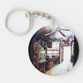 Liebe ist keine Mauer, sondern eine Brücke Schlüsselanhänger (Vorderseite)