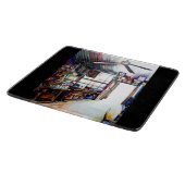 Liebe ist keine Mauer, sondern eine Brücke Schneidebrett (Ecke)