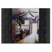 Liebe ist keine Mauer, sondern eine Brücke Schneidebrett (Vorderseite)