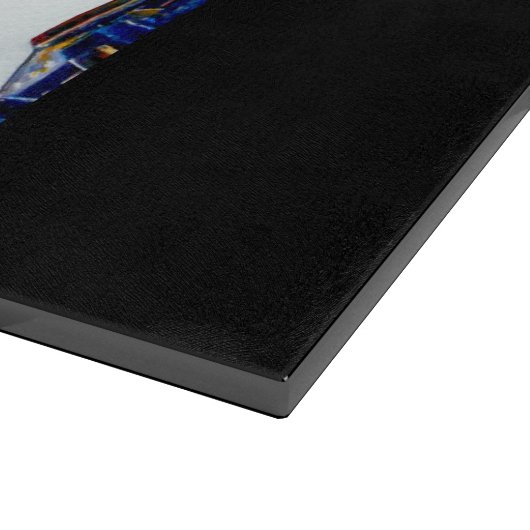 Liebe ist keine Mauer, sondern eine Brücke Schneidebrett (Ecke)