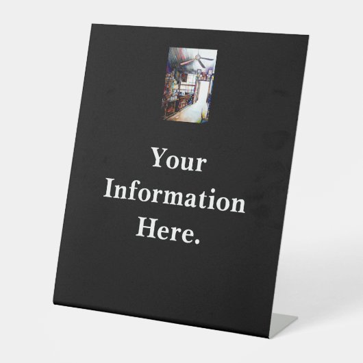 Liebe ist keine Mauer, sondern eine Brücke Sockelschild (Vorderseite)