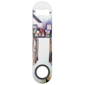 Liebe ist keine Mauer, sondern eine Brücke Speed Flaschenöffner (Rückseite)