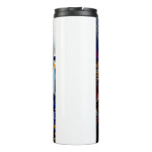 Liebe ist keine Mauer, sondern eine Brücke Thermosbecher (Rückseite)