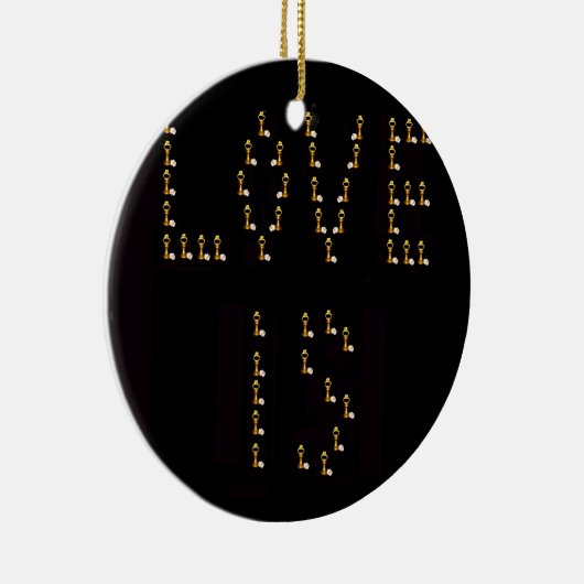 Liebe ist keramikornament (Rechts)