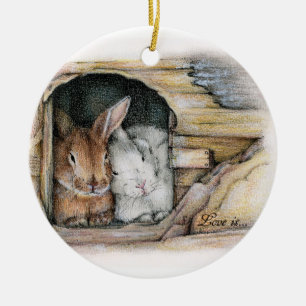 Liebe ist… keramikornament