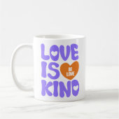 LIEBE IST KIND KAFFEETASSE (Links)