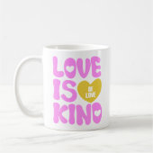 LIEBE IST KIND KAFFEETASSE (Links)