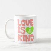 LIEBE IST KIND KAFFEETASSE (Links)