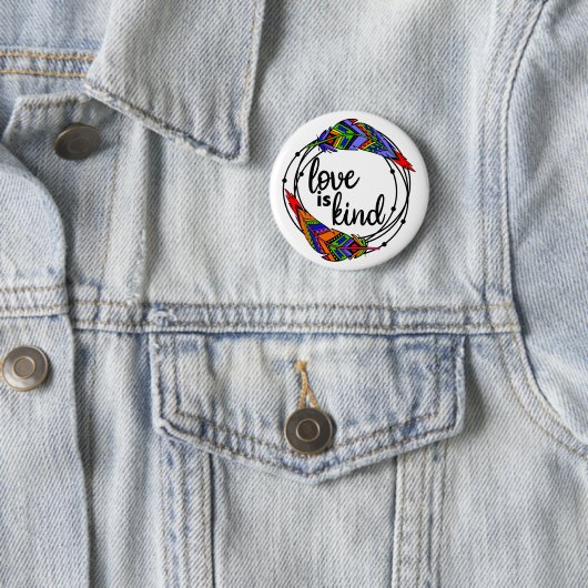 Liebe ist Kind-Schaltfläche Button (Beispiel)