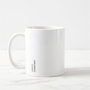 Liebe ist konsistent kaffeetasse