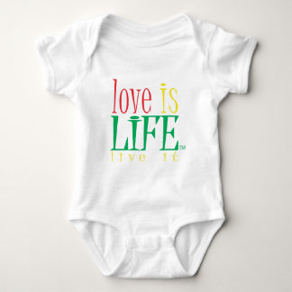 Liebe ist Leben Baby Strampler
