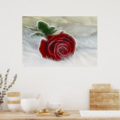 Liebe ist lebendig poster (Küche)