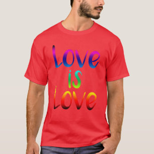 LIEBE IST LIEBE 001 BL Mädchen T-Shirt
