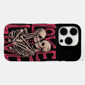 Liebe ist Liebe Ästhetische Skelettphonecase Case-Mate iPhone Hülle (Rückseite (Horizontal))