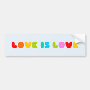 Liebe ist Liebe Autoaufkleber
