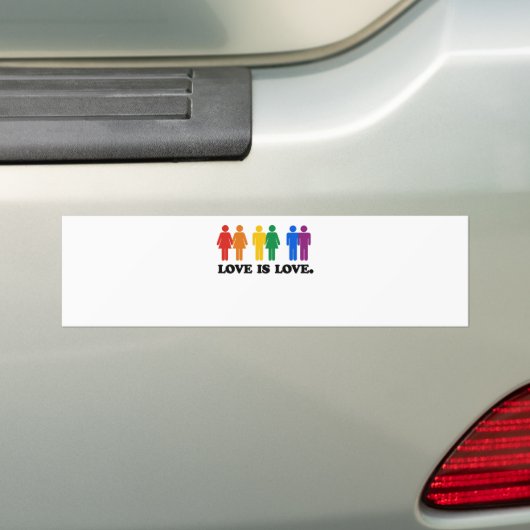 Liebe ist Liebe Autoaufkleber (Auf Auto)