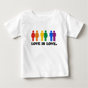 Liebe ist Liebe Baby T-shirt