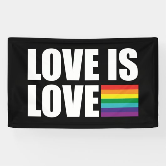 Liebe ist Liebe Banner (Horizontal)