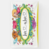 Liebe ist Liebe Banner (Vertikal)