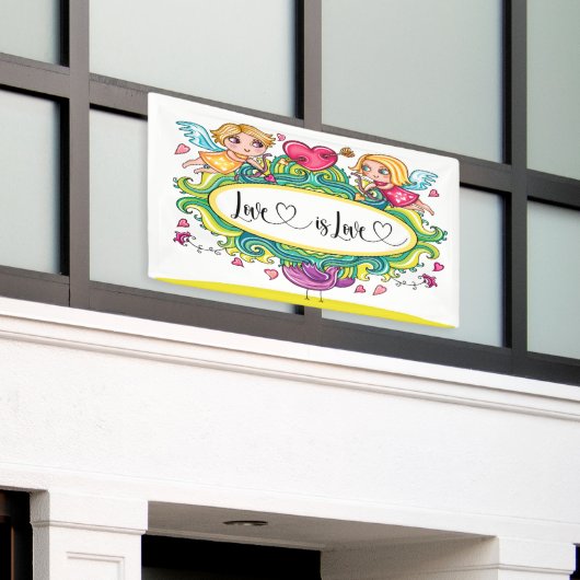 Liebe ist Liebe Banner (Äußeres Gebäude)