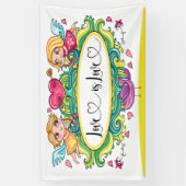 Liebe ist Liebe Banner (Vertikal)