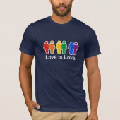 LIEBE IST LIEBE-BASIC T-Shirt (Vorderseite)