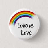 Liebe ist Liebe. Button (Vorderseite)