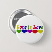Liebe ist Liebe Button (Vorne & Hinten)