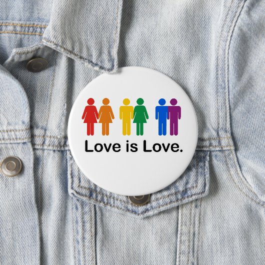 Liebe ist Liebe Button (Beispiel)