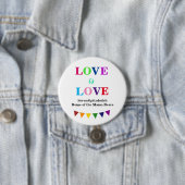 Liebe ist Liebe Button (Beispiel)