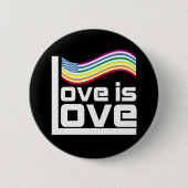 Liebe ist Liebe Button (Vorderseite)