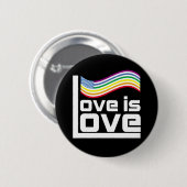 Liebe ist Liebe Button (Vorne & Hinten)