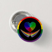 Liebe ist Liebe Button (Vorne & Hinten)