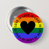 LIEBE IST LIEBE BUTTON (Vorne & Hinten)