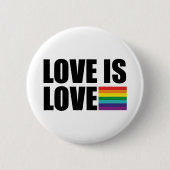 Liebe ist Liebe Button (Vorderseite)