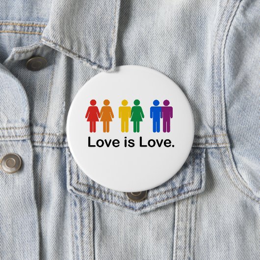 Liebe ist Liebe Button (Beispiel)