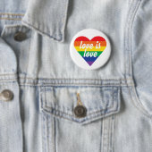Liebe ist Liebe Button (Beispiel)