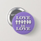 Liebe ist Liebe Button (Vorne & Hinten)