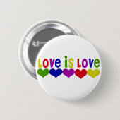 Liebe ist Liebe Button (Vorne & Hinten)