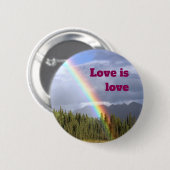 Liebe ist Liebe Button (Vorne & Hinten)