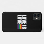 Liebe ist Liebe Case-Mate iPhone Hülle (Rückseite (Horizontal))