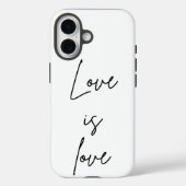 Liebe ist Liebe  Case-Mate iPhone Hülle (Rückseite)