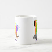 Liebe ist Liebe Cat & Dog - Besitzer von LGBTQ+ Kaffeetasse (Mittel)