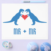 Liebe ist Liebe Dinosaurier Flyer (Einzeln)