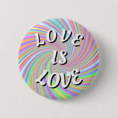 Liebe ist Liebe-Drucktaste Button (Vorderseite)